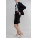 Casual Black Mini Skirt