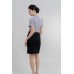 Casual Black Mini Skirt