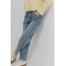 Light Wash Straight Jeans
