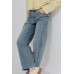 Light Wash Straight Jeans