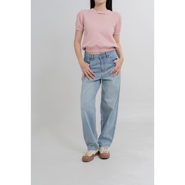 Light Blue Straight Jeans Light Blue Straight Jeans