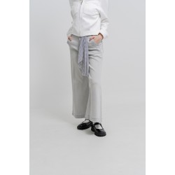 Wide Leg Denim Pants