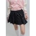 Tiered Ribbon Mini Skirt