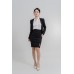 Slit Hem Pencil Skirt