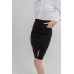 Slit Hem Pencil Skirt