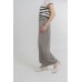 Pleated Cropped Wide Leg Pants