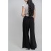 Belted Pleated Wide Leg Pants