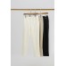 Button Tab Slim Pants