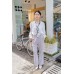 Solid suit trousers