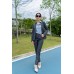 High Waist Straight Leg Trousers