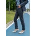 High Waist Straight Leg Trousers