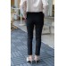 Mid Rise Tapered Skinny Pants