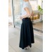 Belted Midi Skirt