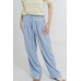 Drawstring Wide Leg Pants
