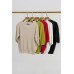 Three Quarter Sleeve Knit Top