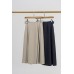 Pleated Midi Skirt