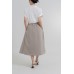Pleated Midi Skirt