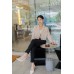 Cropped Single Breasted Blazer