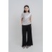 Draped Front Sleeveless Top