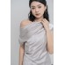 Draped Front Sleeveless Top