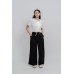 Tie Front Cropped Top