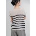 Striped Knitted Top