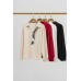 Long Sleeve Blouse With Scarf