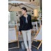 Long Sleeve Blouse With Scarf