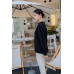 Long Sleeve Blouse With Scarf