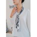 Long Sleeve Blouse With Scarf