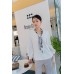 Long Sleeve Blouse With Scarf
