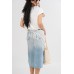 Denim Midi Skirts