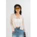Tie Front Open Cardigan