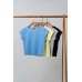 Cap Sleeves Crop Top