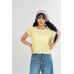 Cap Sleeves Crop Top