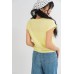 Cap Sleeves Crop Top