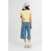 Below Knee Denim Shorts