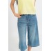 Below Knee Denim Shorts