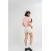 Denim Roll Up Hem Shorts