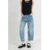 Barrel Leg Denim Pants