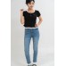 Lace Tie Short Sleeves Top