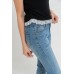 Denim Slim Cut Long Pants