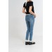 Denim Slim Cut Long Pants