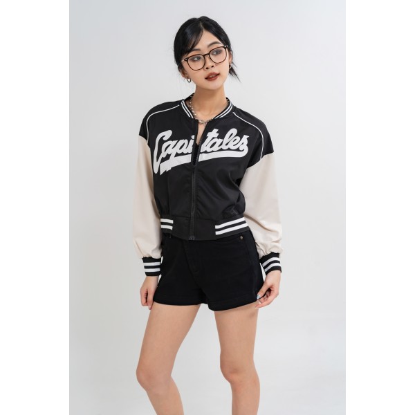 Bomber Cropped Jacket