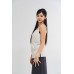 Ruched Shoulder Straps Top