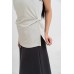 Ruched Shoulder Straps Top