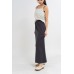 Drawstring Elastic Waistband Skirt