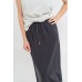 Drawstring Elastic Waistband Skirt