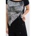 Denim Illusion Corset Tee