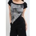 Black Denim Bermuda Shorts